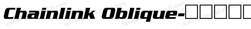 Chainlink Oblique字体转换